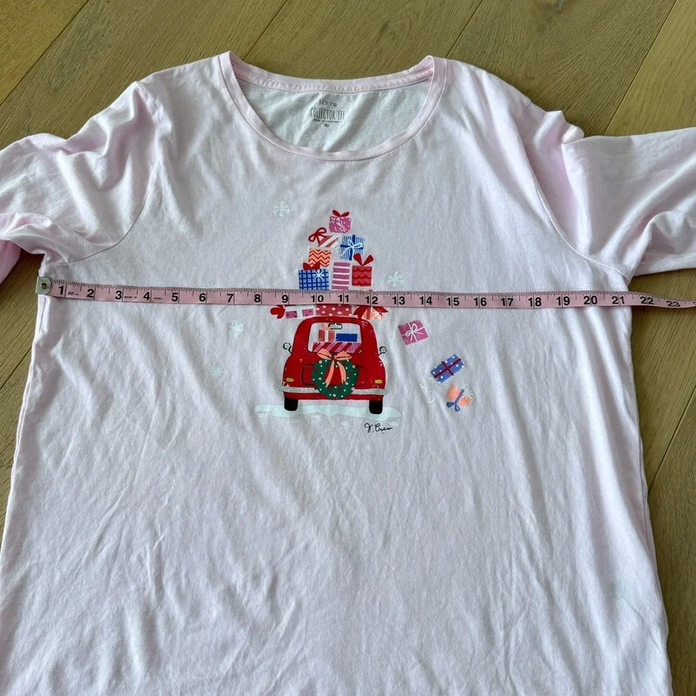 J. Crew Present Car Graphic Collector Tee XLarge